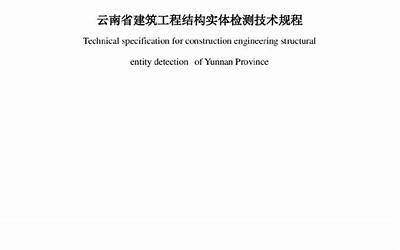 DBJ53T-50-2013 云南省建筑工程结构实体检测技术规程.pdf